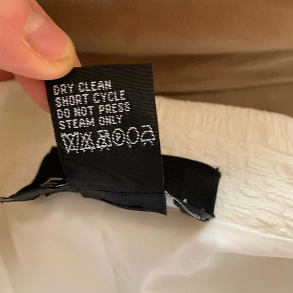 ETCETERA Ivory Animal Textured "Caspian" Zippered Moto Jacket size 8 NWT - Picture 9 of 14